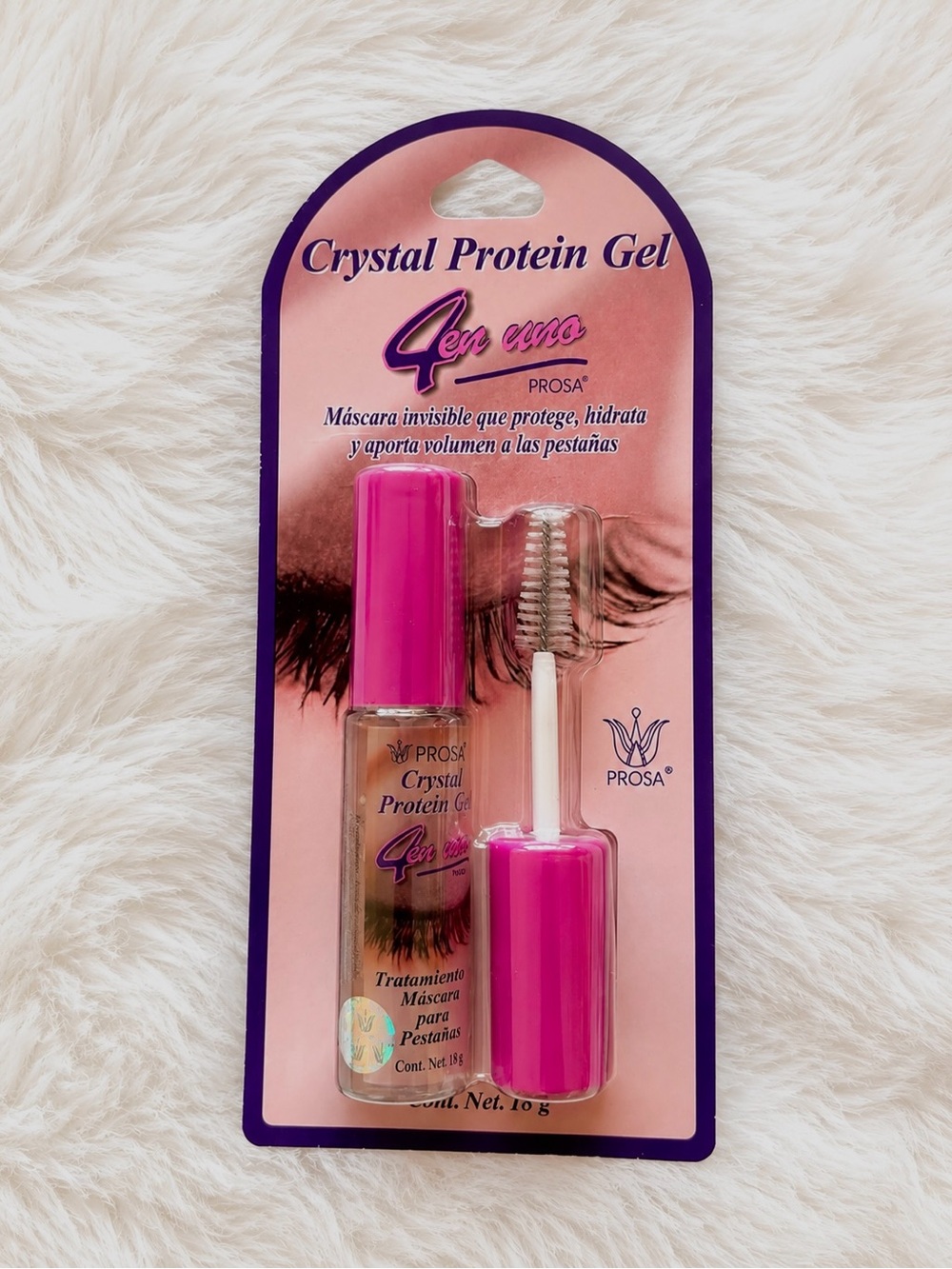Crystal Protein Gel Clear Eyelash & Eyebrow Gel – Imported from Mexico